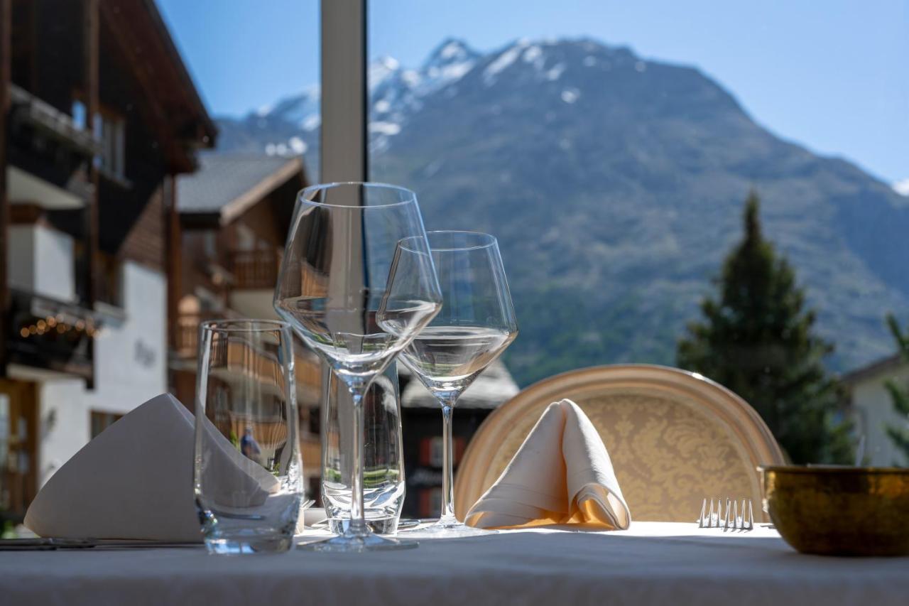 Wellnesshotel Schweizerhof Saas Fee Kültér fotó